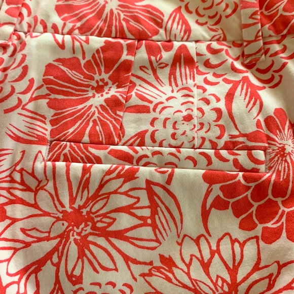 Talbots The Perfect Skimmer Floral Capri Crop Pant - Picture 5 of 11